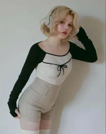 andmary Alma ribbon tops