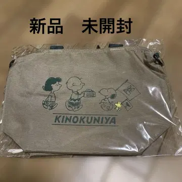 기노쿠니야 스누피 숄더 미니 백