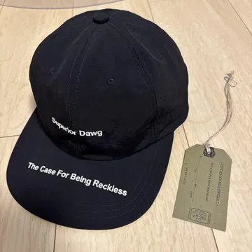 THE H.W.DOG & CO. DAWG 로고 SHALLOW CAP