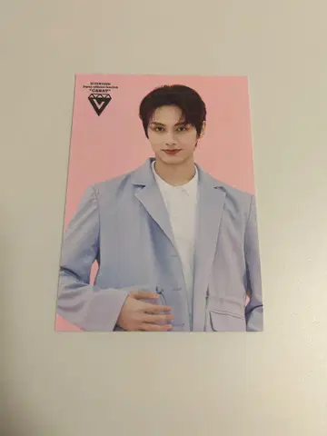 SEVENTEEN 준 로손 프린트 FC CARAT