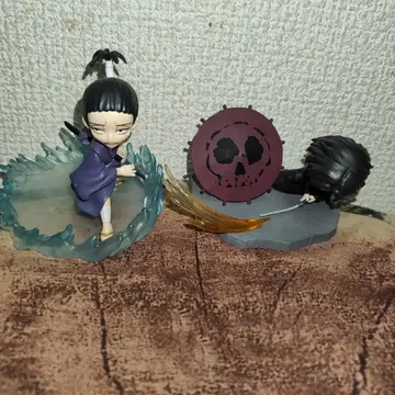 HUNTER x HUNTER 데스크탑 피규어 노부나가 & 페이탄 2종