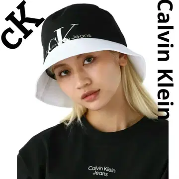 Calvin Klein 캘빈클라인 버킷햇 블랙 화이트 모자