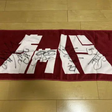 챠쿠라 사인 포함 로고 타월 열혈 Ver.