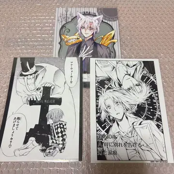 D.gray-man 디그레 THE 캐릭터 카페 2L 브로마이드 알렌