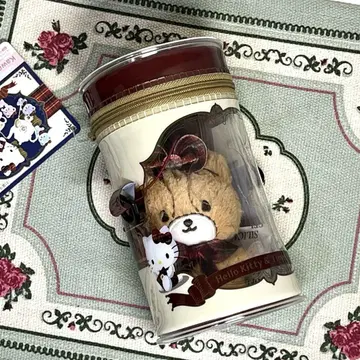 타이니참 티타임 파티 마스코트 클리어 미니백 레드