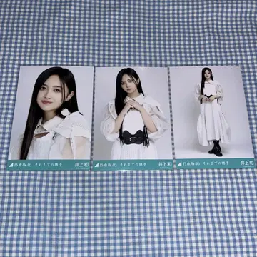노기자카46 이노우에 나기 브로마이드 그때까지의 유예 3종 컴프