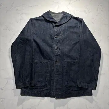 BUZZ RICKSON'S US NAVY 데님 커버올 버즈릭슨