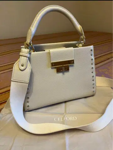CELFORD 화이트 숄더백