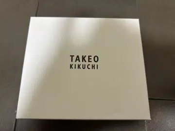 TAKEO KIKUCHI 접이식 지갑 블랙/그레이