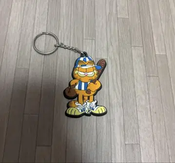 가필드 러버 키링 레트로