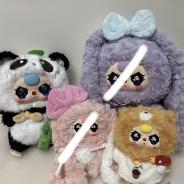 babythree 봉제 인형 울먹이는 눈 세트