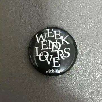 WEEKENDLOVERS 캔뱃지 RSR 2024 라이징선