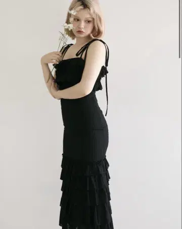 andmary Franka cotton dress 블랙