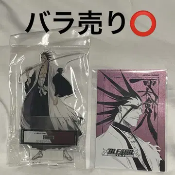 BLEACH 자라키 켄파치 아크릴 스탠드 문짝 그림 엽서