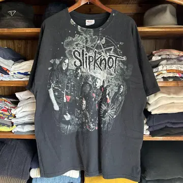 00년대 Y2K slipknot 티셔츠 슬립낫