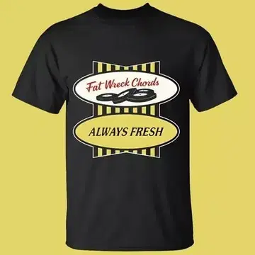 NOFX 파이널 쇼 Tim Hortons / FAT Logo 티셔츠