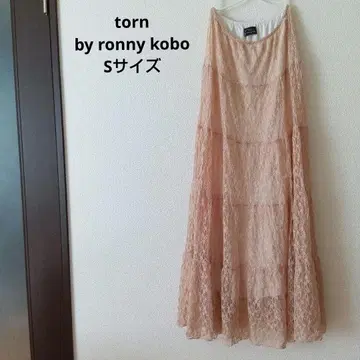 torn by ronny kobo 원피스 튜브탑 레이스