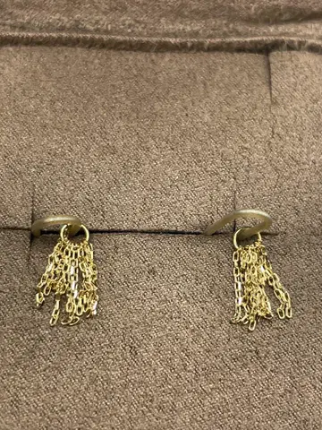 agete K10 프린지 귀걸이 참