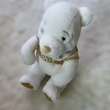 화이트 곰 봉제인형 100%