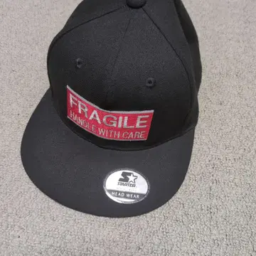 Starter FRAGILE 야구 모자 블랙