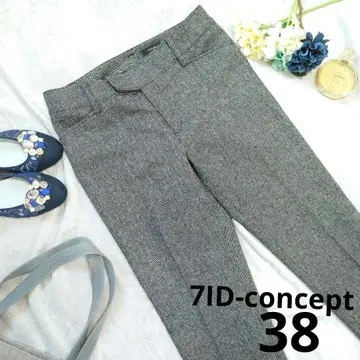 컨디션 최상 7-IDconcept 울 팬츠 (M) 프리미엄 울 혼방