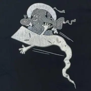 게게게의 기타로 T셔츠 옛날 옛날 이탄모멘 풍신뇌신 L 미즈키 시게루