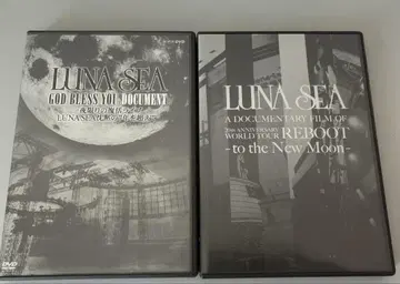 LUNA SEA DVD 다큐멘터리 세트 NHK REBOOT