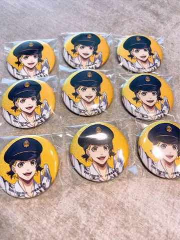 블루 록 바치라 메구루 캔뱃지 JR 도카이