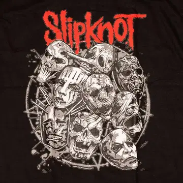 Slipknot 슬립낫 티셔츠 블랙 L 사이즈