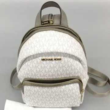 MICHAEL KORS 스몰 컴팩트 백팩 화이트