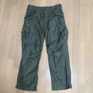 ALPHA INDUSTRIES 카고 팬츠 L 올리브 M65