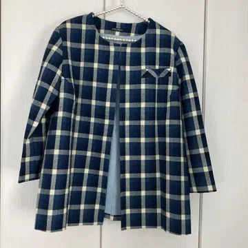 NORTHINDIGO 노카라 체크 자켓