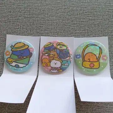 오문구와 함께 유치원 트레이딩 홀로그램 캔뱃지