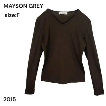 메이슨 그레이 MAYSON GREY 니트 상의 긴팔 냉방병 예방