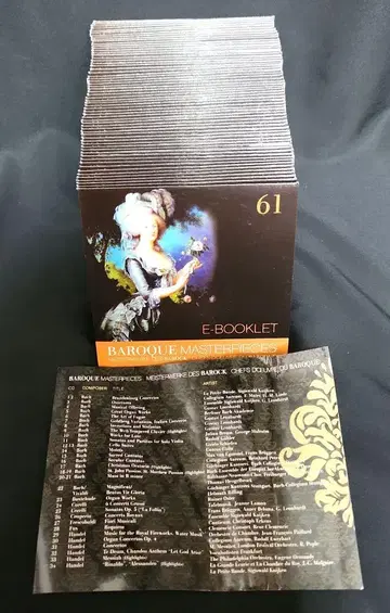 바로크 마스터 웍스 60CD Baroque Masterpieces