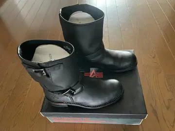 알파 인더스트리즈 엔지니어 부츠 바이커 부츠 26.5cm