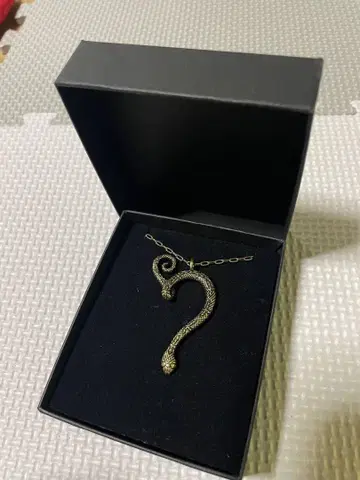 HYDE 목걸이 검은 미사 굿즈