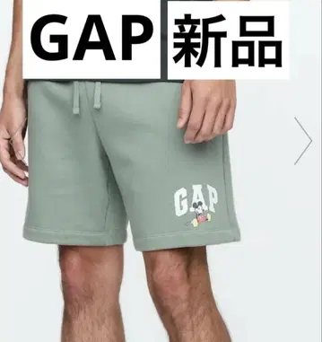 Gap x 디즈니 미키마우스 맨투맨 숏팬츠 미사용 새상품
