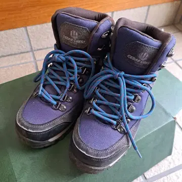 CEDAR CREST 등산화 NAVY
