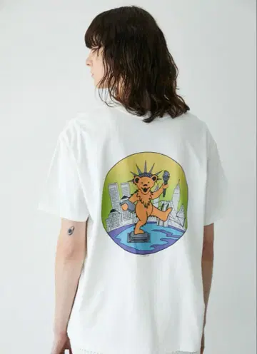 택 포함 새상품 마우지 GRATEFUL DEAD 콜라보 티셔츠 2
