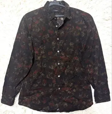Paul Smith 코튼 꽃무늬 긴팔 셔츠 드레스 셔츠 물세탁 가능