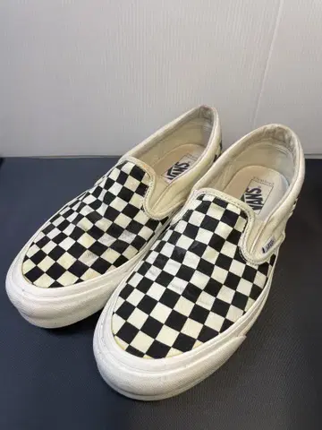 단종 VANS VAULT 슬립온 체커 US 9.5 27.5cm