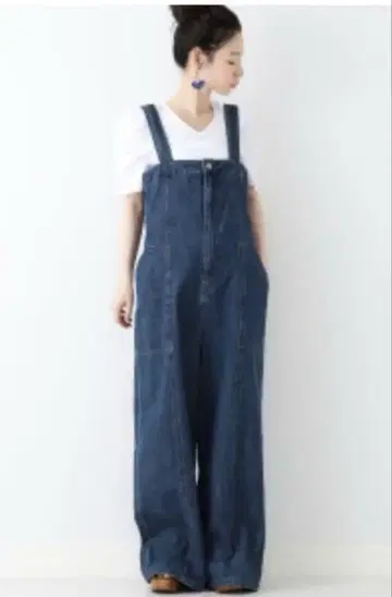 데님 오버롤 살로펫 레이빔스