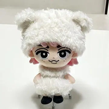 스노우 칠 BIG 봉제인형 매달리지 않는 시리즈 화이트 고양이 세트