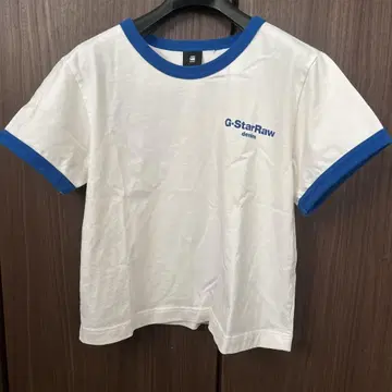 G-Star Raw 반팔 티셔츠 화이트/블루