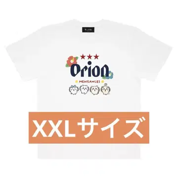 오키나와 오리온 맥주 x 치이카와 (먼작귀) 시사 기념품 가게 티셔츠 M