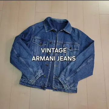 90s ARMANI JEANS 리버서블 데님 재킷 인사이드 아웃
