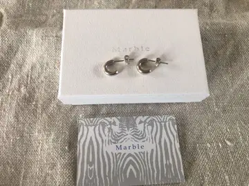 Art Jewelry Marble 마루 SS 귀걸이 [실버]