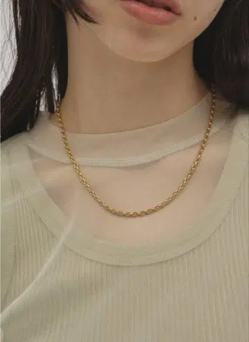 Chain Choker (Silver925) 골드