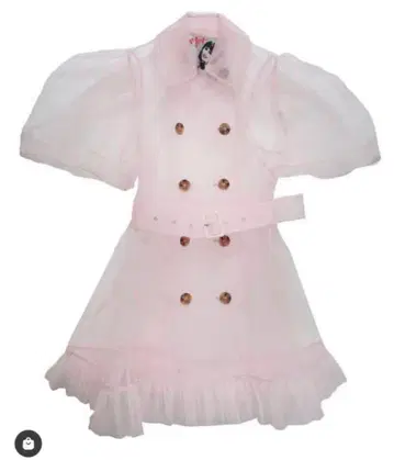 Jennyfax tulle trench coat